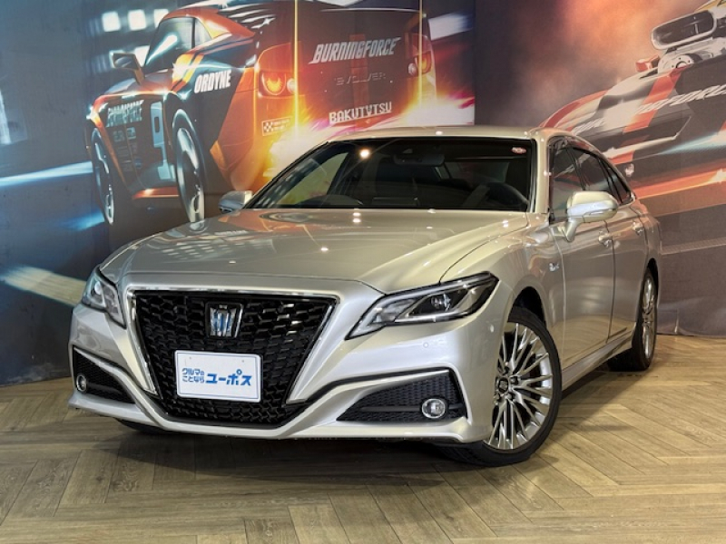 トヨタ クラウンハイブリッド ハイブリッド3.5S　OP10年保証対象車　メーカーナビ　全方位カメラ　電動リアシェード　電動チルド　BSM　HUD