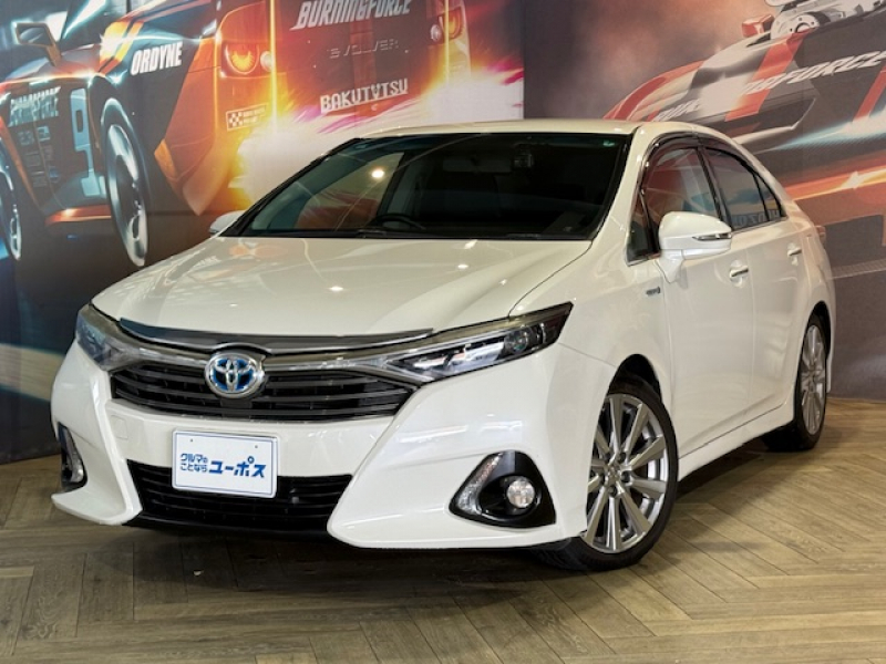 トヨタ SAI S　OP1年保証対象車　ディーラーナビ（フルセグ／CD／DVD／Bluetooth／／HDMI）バックカメラ　ドライブレコーダー　ETC　LEDヘッドライト　スマートキー　純正18インチアルミホイール