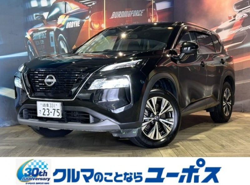 日産 エクストレイル X　e－4ORCE　OP10年保証対象車　バックカメラ　ETC　ドライブレコーダー（前後）　純正9インチナビ　ブレーキホールド　電子パーキング　シートヒーター　ステアリングスイッチ　LEDヘッドライト