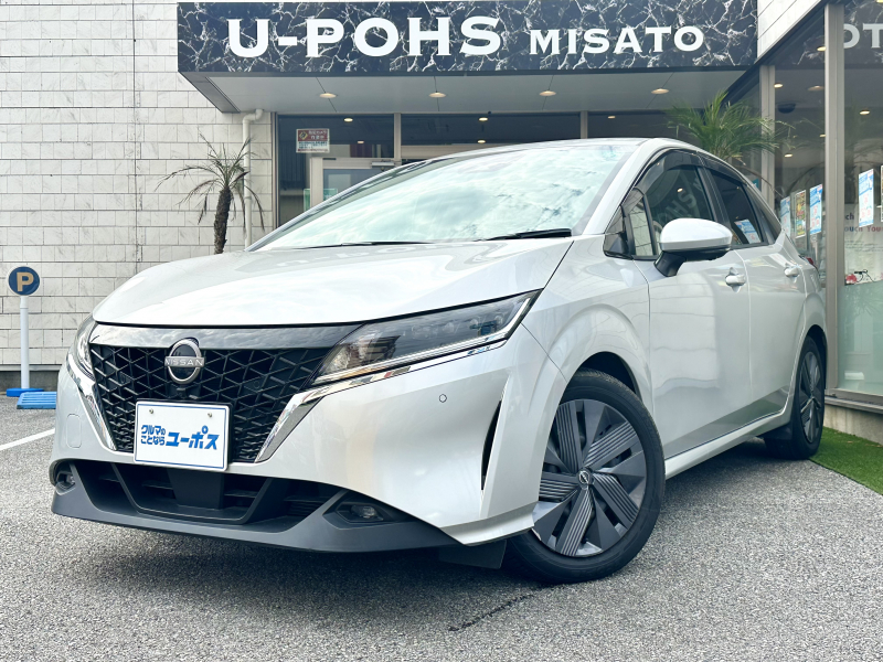 日産 ノート X OP10年保証対象車 純正ナビ アラウンドビューモニター コーナーセンサー エマージェンシーブレーキ 1200cc