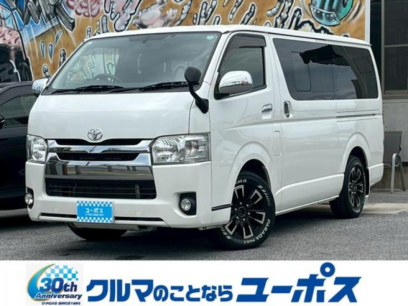 トヨタ ハイエースバン スーパーGL　ディーゼルターボ　ドライブレコーダー　デジタルインナーミラー　バックモニター　キーレスエントリー　スペアタイヤ
