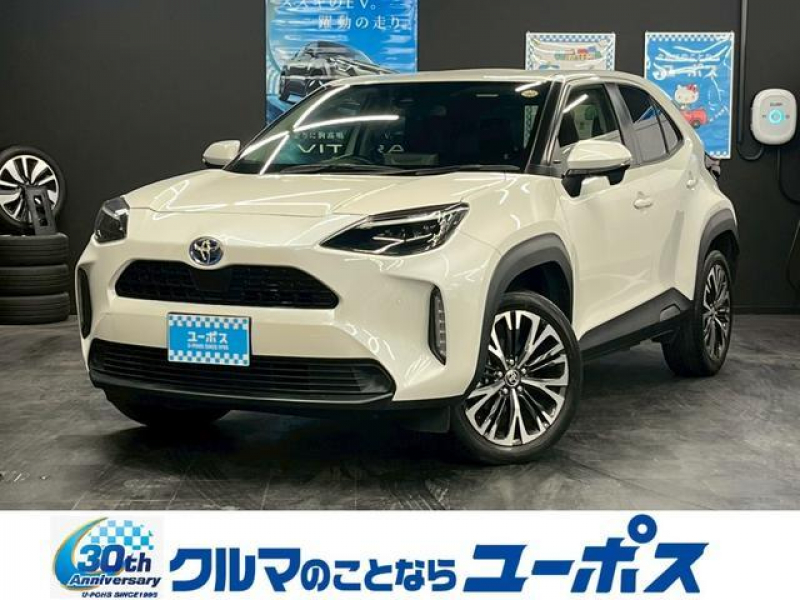 トヨタ ヤリスクロス ハイブリッドZ　OP10年保証対象車両　トヨタ純正ナビ　バックモニター　ETC　クルーズコントロール　シートヒーター　電子パーキング　オートマチックハイビーム　クリアランスソナー　スマートキー　プッシュスタート
