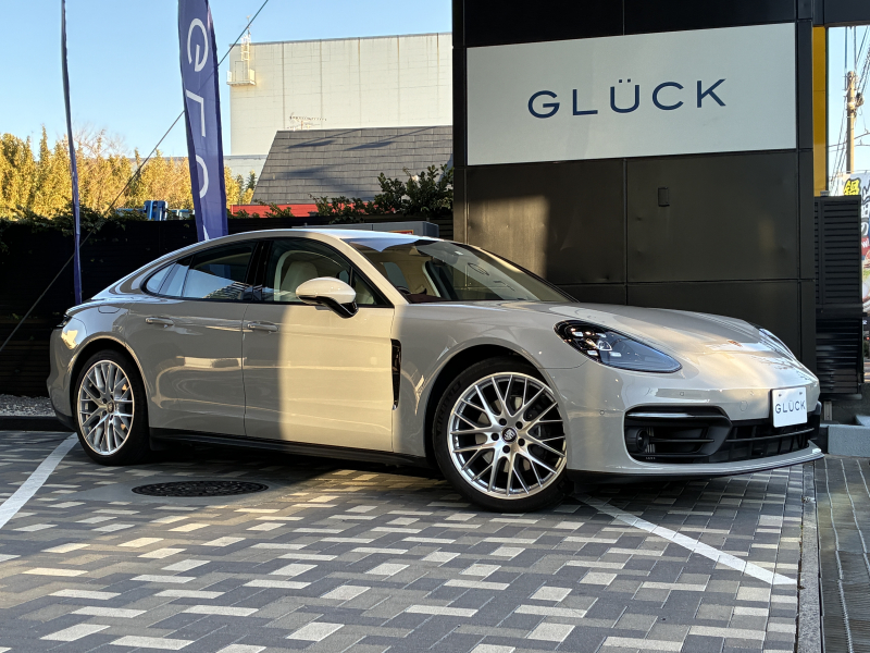 ポルシェ パナメーラ PDK 2.9 21インチアルミ カープレイ ACC レーンキープ 360カメラ カップホルダーカバー Exclusiveテール BOSEサラウンド ロゴブラック塗装 シートメモリー シートヒーター ステアリングヒーター ETC