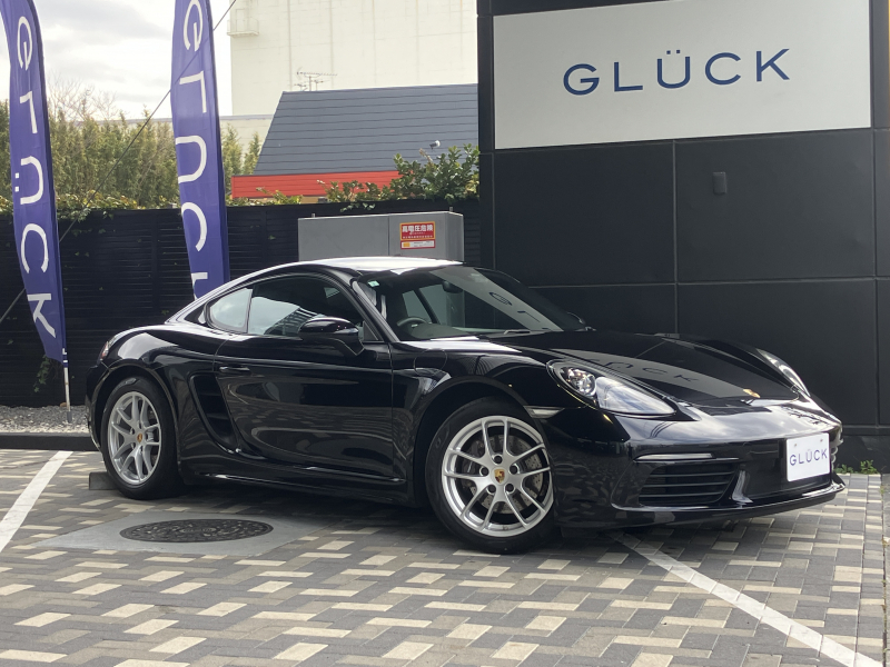 ポルシェ 718 ケイマン 2.0　6速MT　ワンオーナー　スポーツエグゾースト　ハーフレザー　電格ミラー　18AW