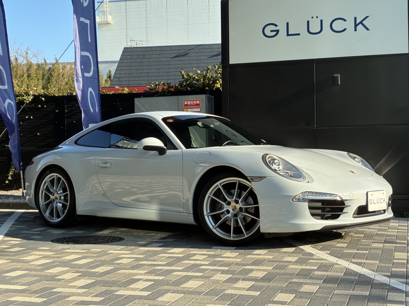 ポルシェ 911(Type991.1) カレラ　PDK  左H 991.1NAモデル　前期最終モデル　スポクロ　スポーツデザインステアリング　黒革　20AW　アルカンターラルーフ　シートヒーター　パワーシート　オートエアコン　電格ミラー