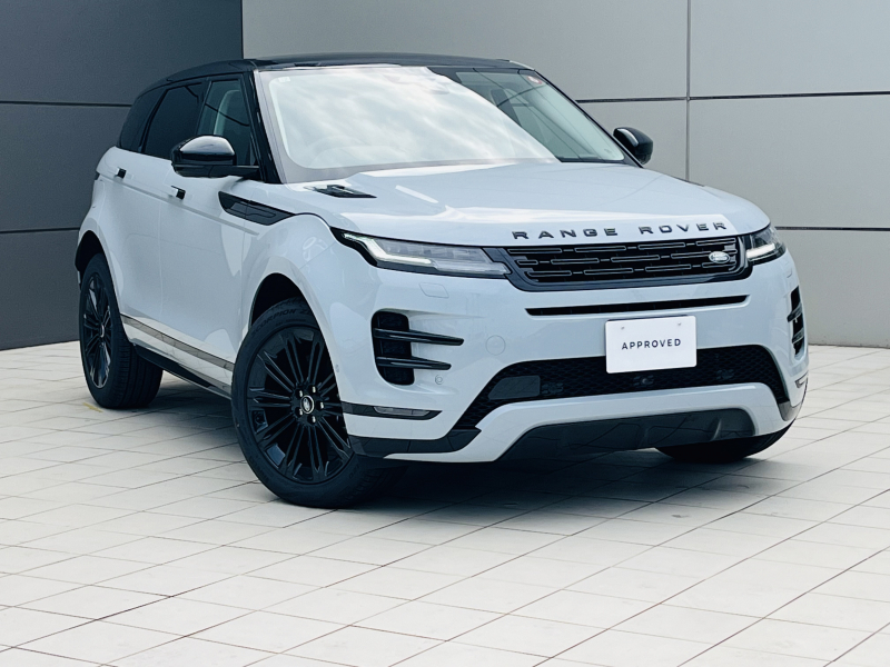 ランドローバー レンジローバー EVOQUE RダイナミックSE2.0L D200 4WD スライディングパノラミックルーフ 全席シートヒーター メリディアンサウンド  アダプティブクルーズ ステアリングヒーター ヘッドアップディスプレイ ピクセルLEDヘッドランプ クリアサイトリアビューミラー