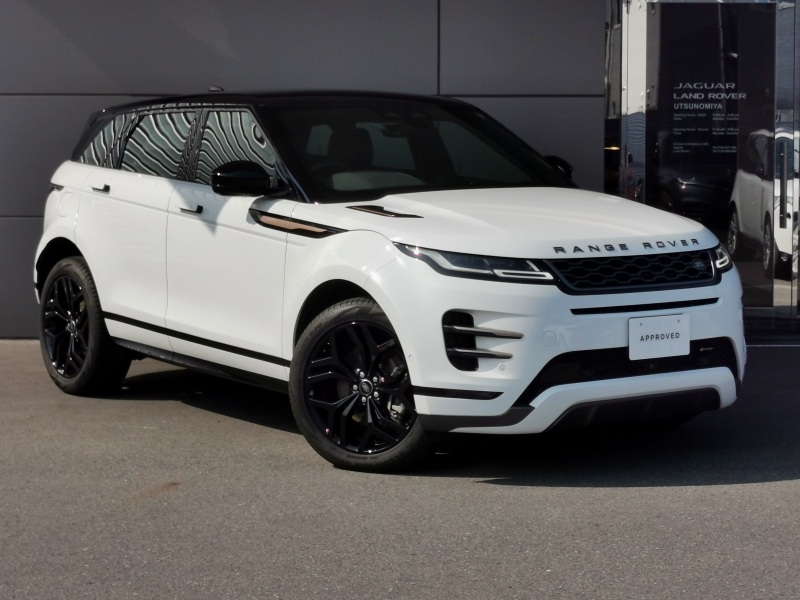 ランドローバー レンジローバー EVOQUE RダイナミックS2.0L D200 4WD 黒革 PiviPro TouchProDuo コールドクライメートパック 20インチ スタイル5079グロスブラック プレミアムLED  パワーテールゲート ブラックコントラストルーフ ACC LKA BSA