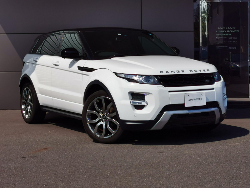 ランドローバー レンジローバー EVOQUE DYNAMIC 2.0L 4WD MERIDIANサラウンドサウンド ブラックコントラストルーフ オプション20インチ「スタイル5004」 パワーテールゲート パッシブエントリー/プッシュボタンスタート 運転席シートメモリー ヒーター付きフロントシート