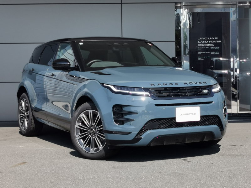 ランドローバー レンジローバー EVOQUE 1オーナ 禁煙車 ガラスルーフ  シートヒーター＆クーラー付フロントシート ブラックパック スライディングルーフ ステアリングヒーター マトリックスLEDヘッドライト パワーテールゲート Meridian