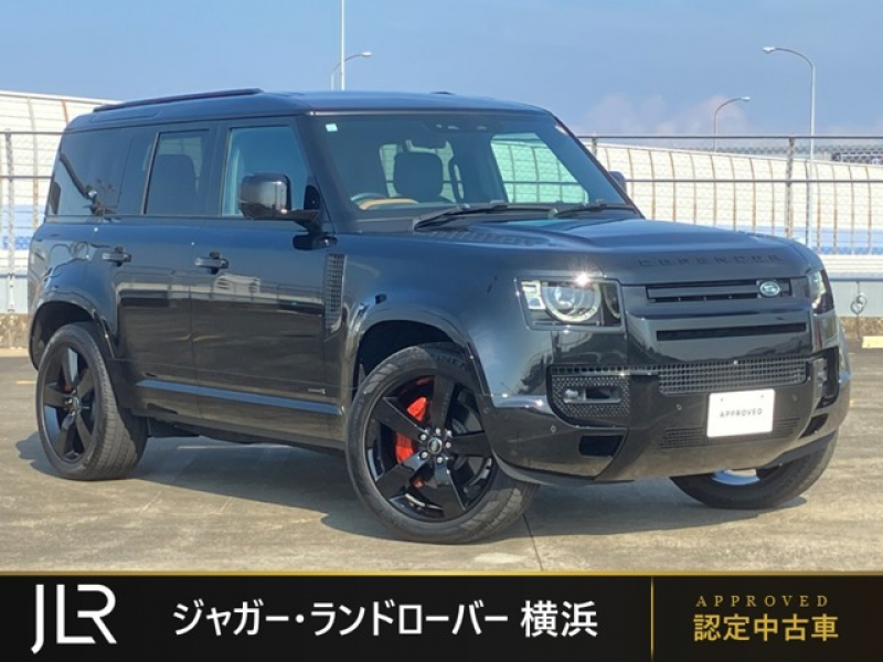ランドローバー ディフェンダー 110X 3.0L D300 4WD 1オーナー エアサスペンション スライディングパノラミックルーフ 22インチスタイル5098ブラックホイール フロンシートヒーター＆クーラー リヤシートヒーター プライバシーガラス MERIDIANサウンドシステム  エクステンデッドブラックエクステリアパック 3Dサラウンドカメラ