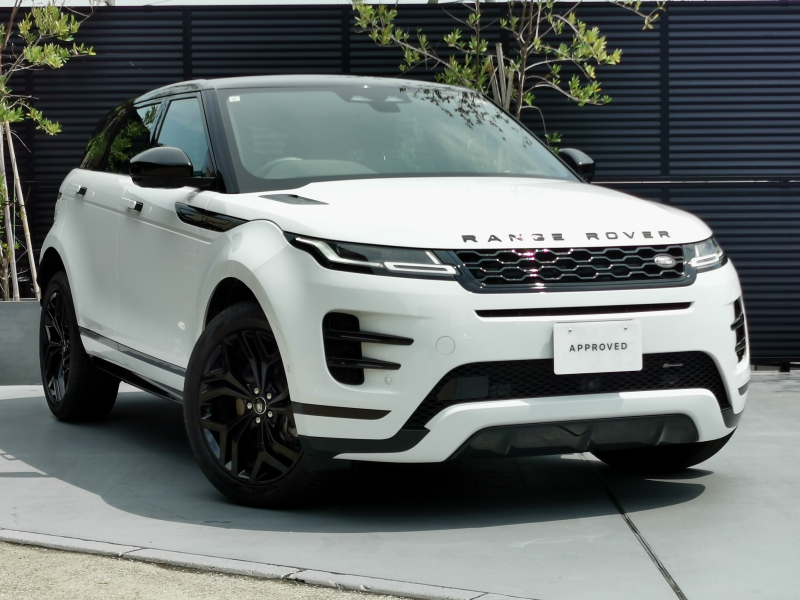 ランドローバー レンジローバー EVOQUE RダイナミックS2.0L D200 4WD 1オーナー 20インチアルミホイール シートヒーター電動リアゲート　プレミアムLEDヘッドライト　ブラックパック  ブラックコントラストルーフ　Touch Pro Duo　アップルカープレイ　アンドロイドオート　サラウンドカメラ