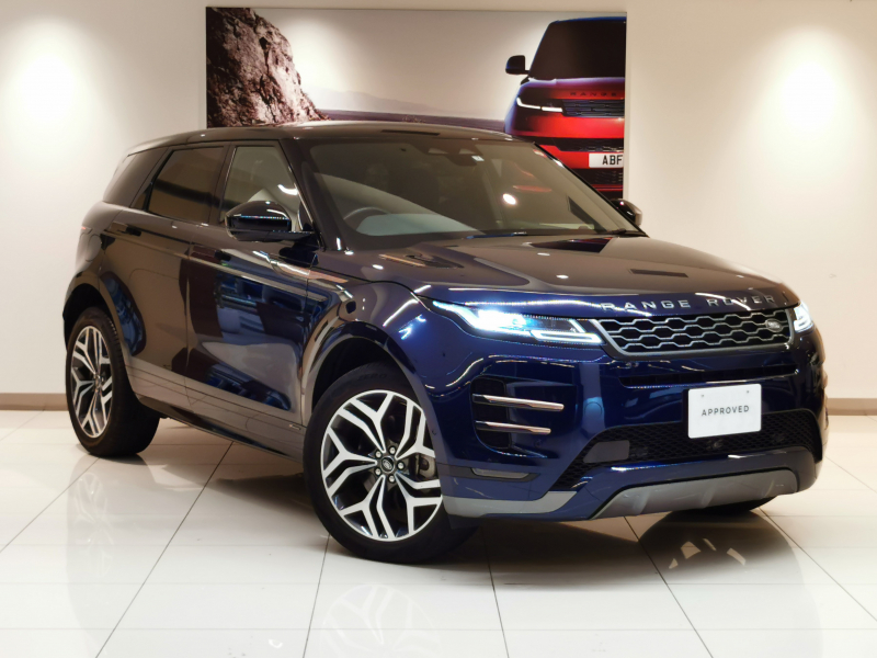 ランドローバー レンジローバー EVOQUE RダイナミックS2.0L P250 4WD 1オーナー インタラクティブドライバーディスプレイ20インチアルミホイール ブラックコントラストルーフ ACC プレミアムLEDヘッドライト ブラインドスポットモニター パワーテールゲート