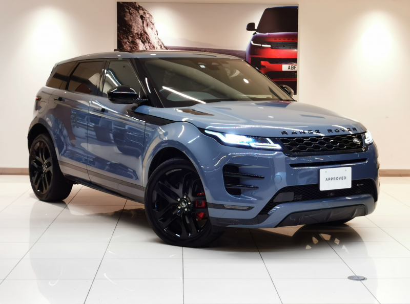 ランドローバー レンジローバー EVOQUE Rダイナミック SE 2.0L D200 AWD 1オーナー サンルーフ フロントシートヒーター MERIDIAN™サウンド ACC ブラインドスポットモニター 電動調整ステアリングコラム 21インチアルミホイール プレミアムLEDヘッドライト メモリーシート パドルシフト