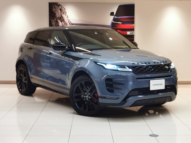 ランドローバー レンジローバー EVOQUE Rダイナミック SE 2.0L D200 AWD 1オーナー サンルーフ フロントシートヒーター MERIDIAN™サウンド ACC ブラインドスポットモニター 電動調整ステアリングコラム 21インチアルミホイール プレミアムLEDヘッドライト メモリーシート パドルシフト