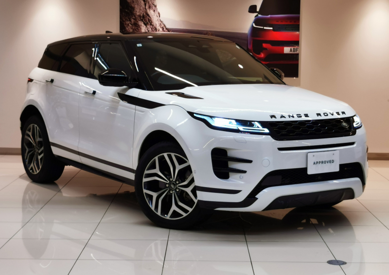 ランドローバー レンジローバー EVOQUE Rダイナミック HSE 2.0L P250 AWD 1オーナー 黒革シート 全席シートヒーター MERIDIAN™サウンド ワイヤレスデバイスチャージング ACC OP20インチアルミホイール ブラインドスポットモニター パドルシフト メモリーシート パワーテールゲート