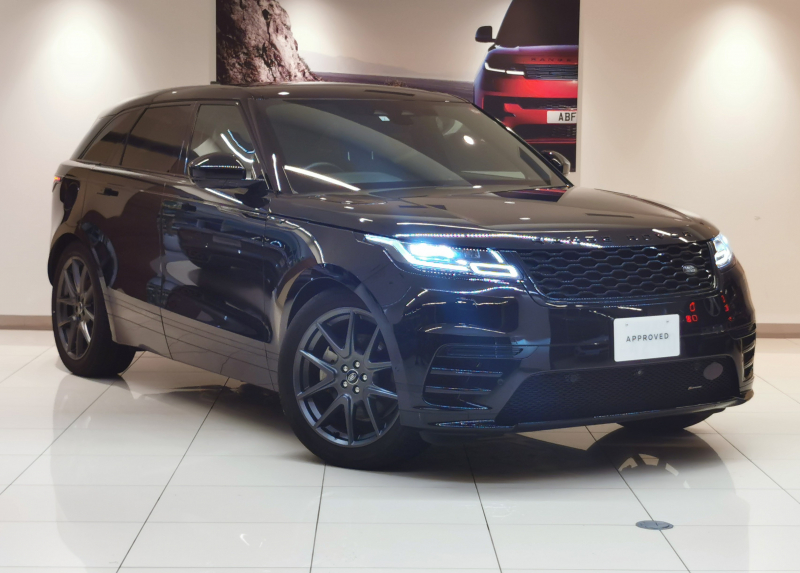 ランドローバー レンジローバー VELAR Rダイナミック S 2.0L P250 AWD 1オーナー 黒革シート サンルーフ フロントシートヒーター 電子制御エアサスペンション MERIDIAN™サウンド 21インチアルミホイール ACC プレミアムLEDヘッドライト ブラインドスポットモニター メモリーシート