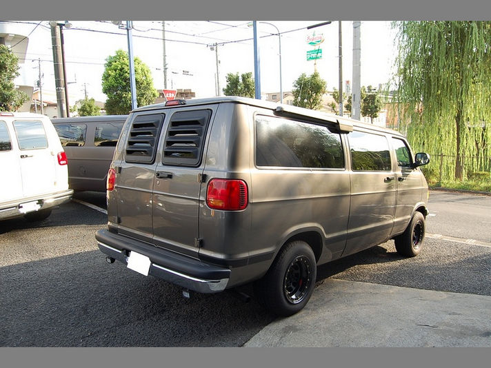 Dodge Ram Van Rear Window Louver